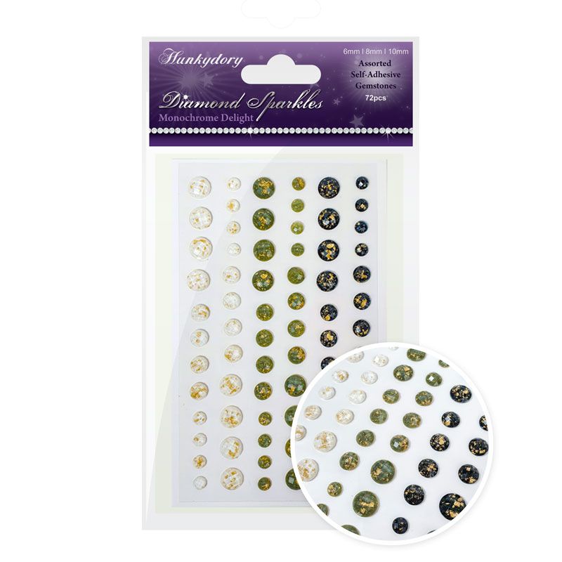 Gemmes Diamond Sparkles - Feuille d'or