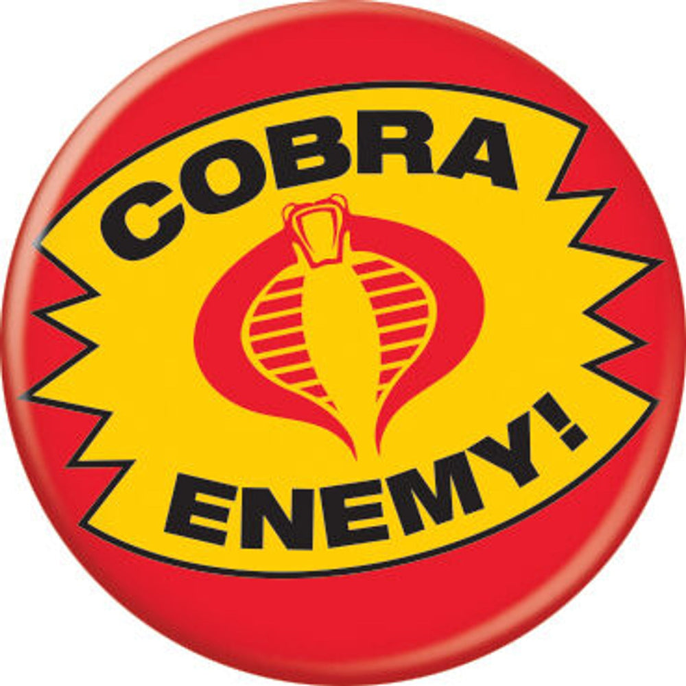 Bouton GI Joe Cobra Ennemi