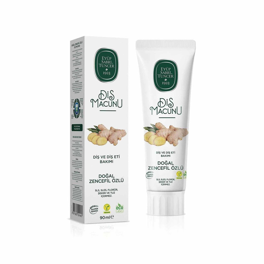 Dentifrice Herbal au Gingembre – 90 ml | Fraîcheur Naturelle & Soutien Gencives