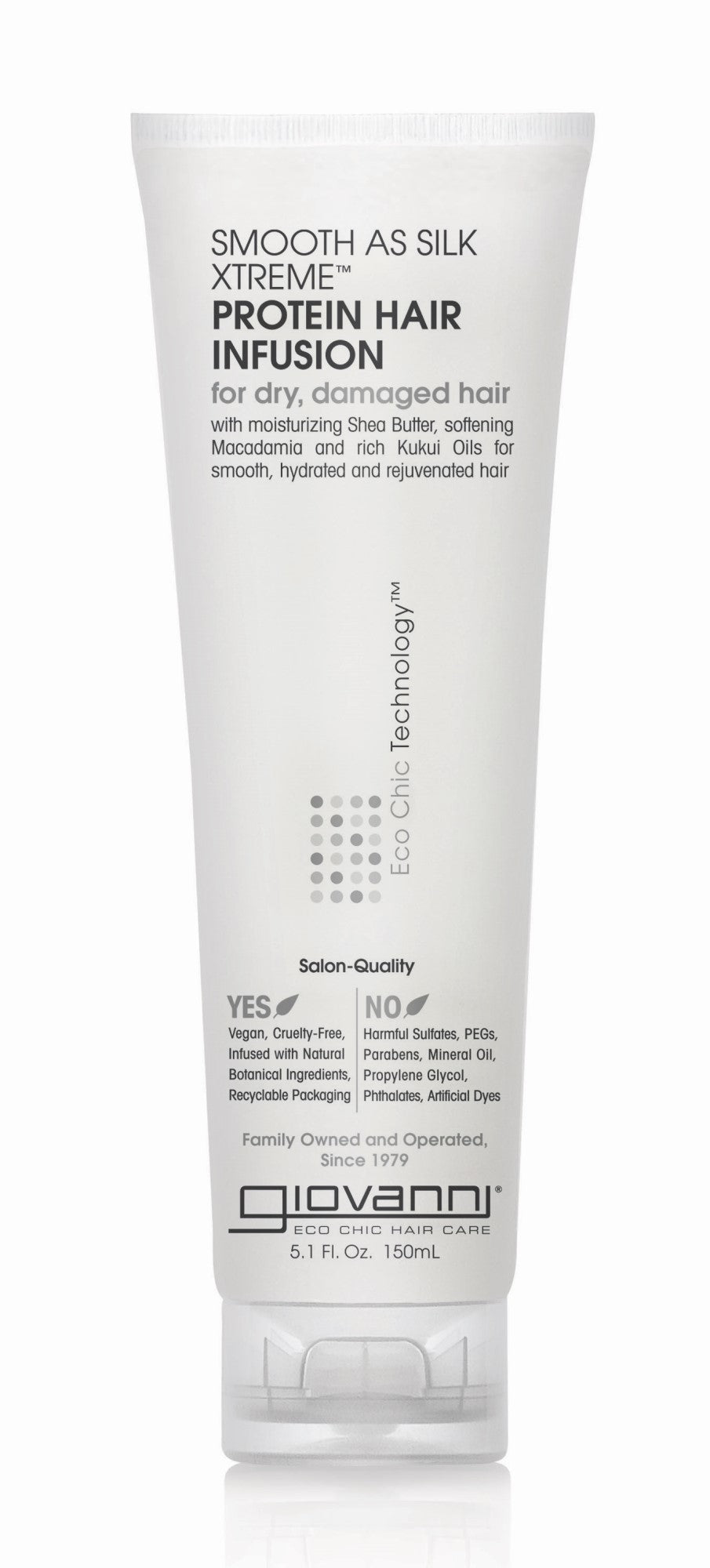 GIOVANNI SMOOTH AS SILK XTREME™ PROTEIN HAIR INFUSION 5.1 OZ