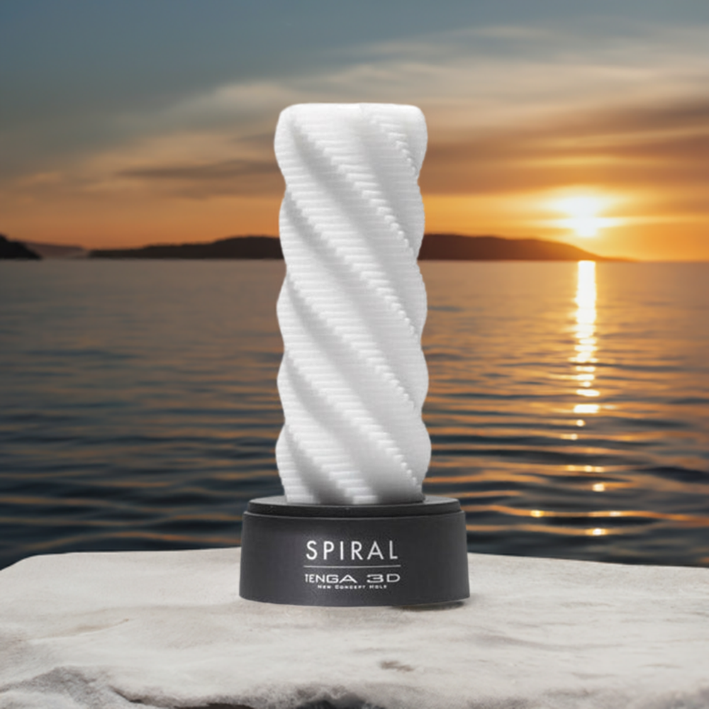 3D Spiral Male Masturbator