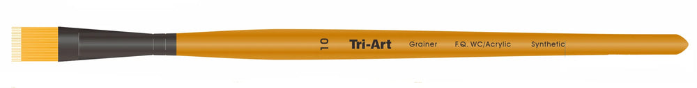 Pinceaux Tri-Art - Synthétique Court - WC/Acrylique - Grainé - 10