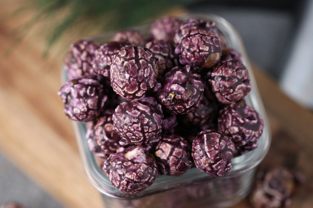 Popcorn au raisin