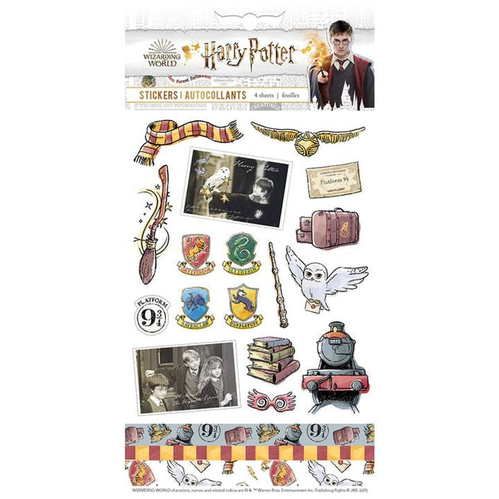 Ensemble d'autocollants classiques Harry Potter