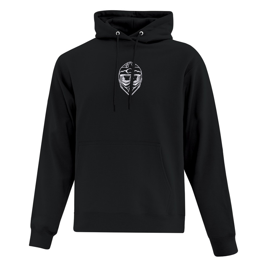 Embroidered Motocross Helmet Hoodie