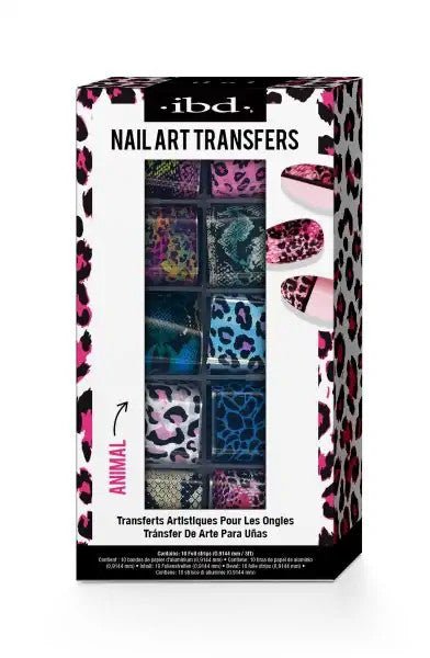 Décalcomanies pour ongles IBD Motif animal