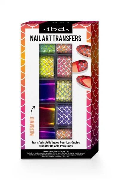 IBD Autocollants pour ongles sirène