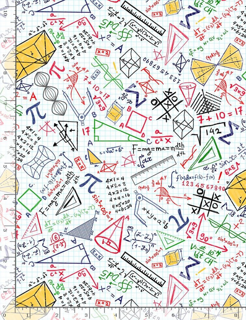 Trésors intemporels - Maths et Sciences - Gail Cadden - C8230 WHITE - Maths Doodle