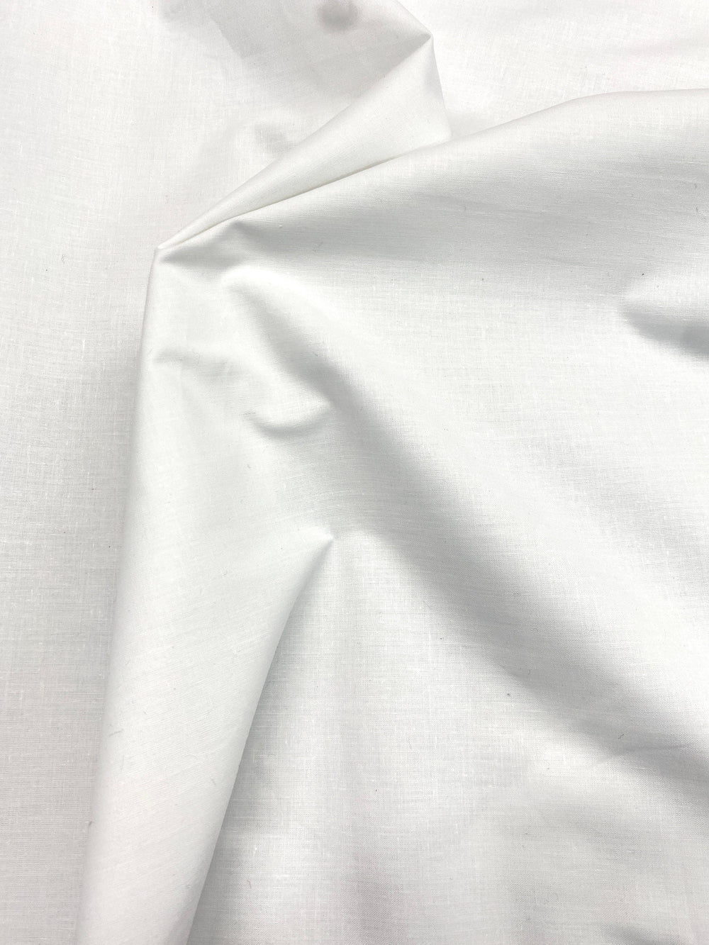 Extra-Wide 110-Inch Cotton Fabric: White & Beige Drapery, Bedding, Crafts - Oeko Tex Certified