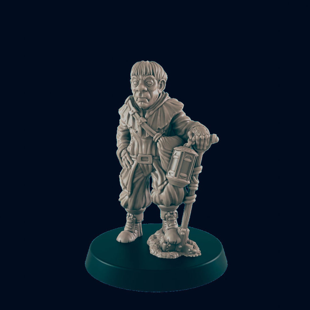 Human Gravedigger - EC3D | DnD | Male | Villager | graveyard | merchant | 32mm | Pathfinder | commoner | TTRPG | Wargaming |