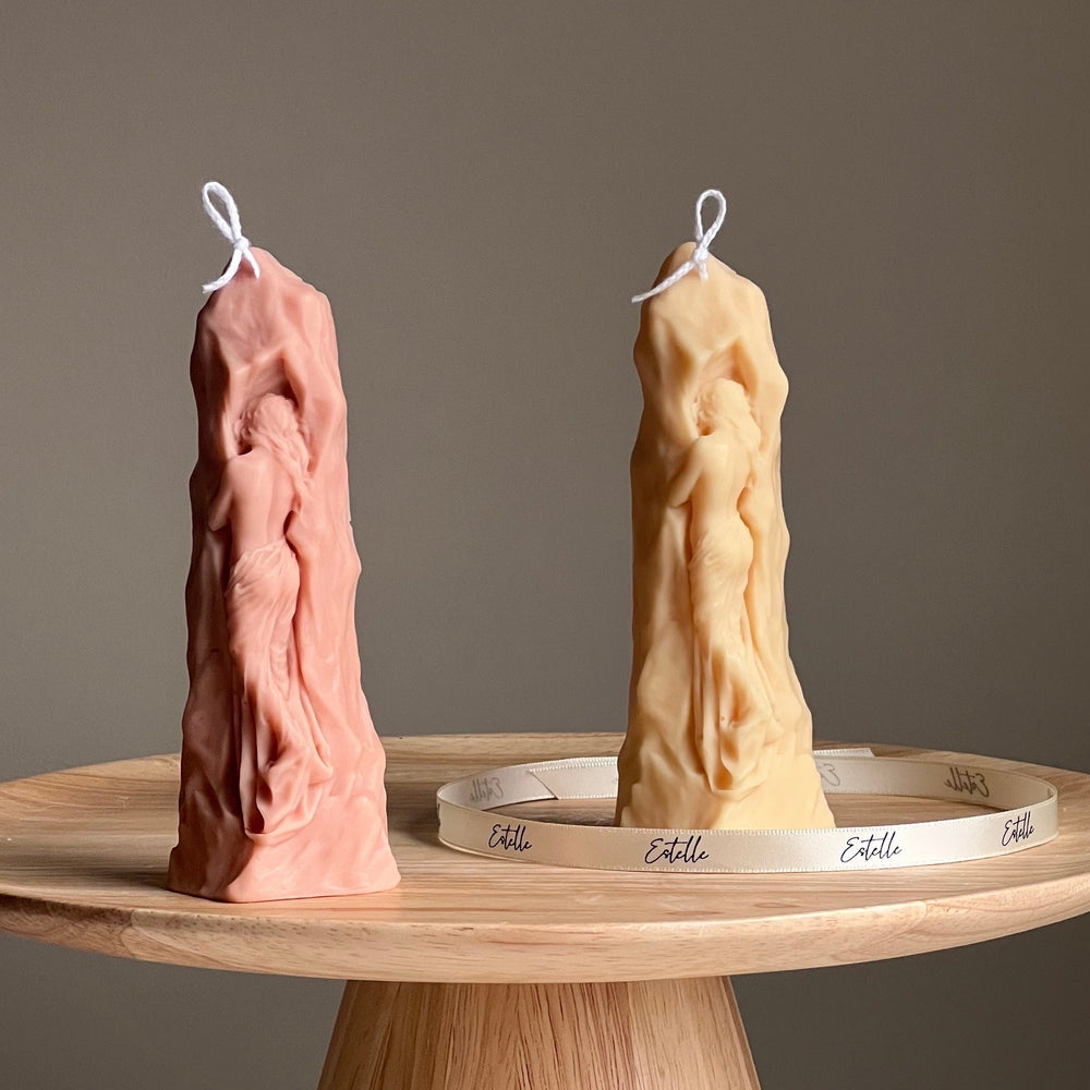 Torso Candle | Lady in Stone Soy Wax Figure
