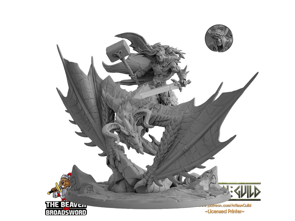 Dragonpeak Wyvern - Artisan Guild | Dragon | Fighter | Male | Warrior | Fantasy | Large | Melee | Frostgrave | DnD | Pathfinder