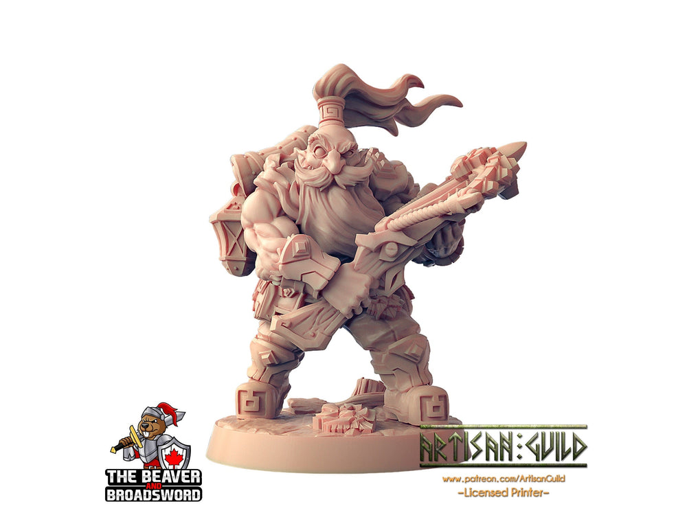 Dwarven Oathbreaker B dnd mini - Artisan Guild | Dwarf | Fighter | Male | Ranger | Artificer | Pathfinder | Wargaming | Clan |