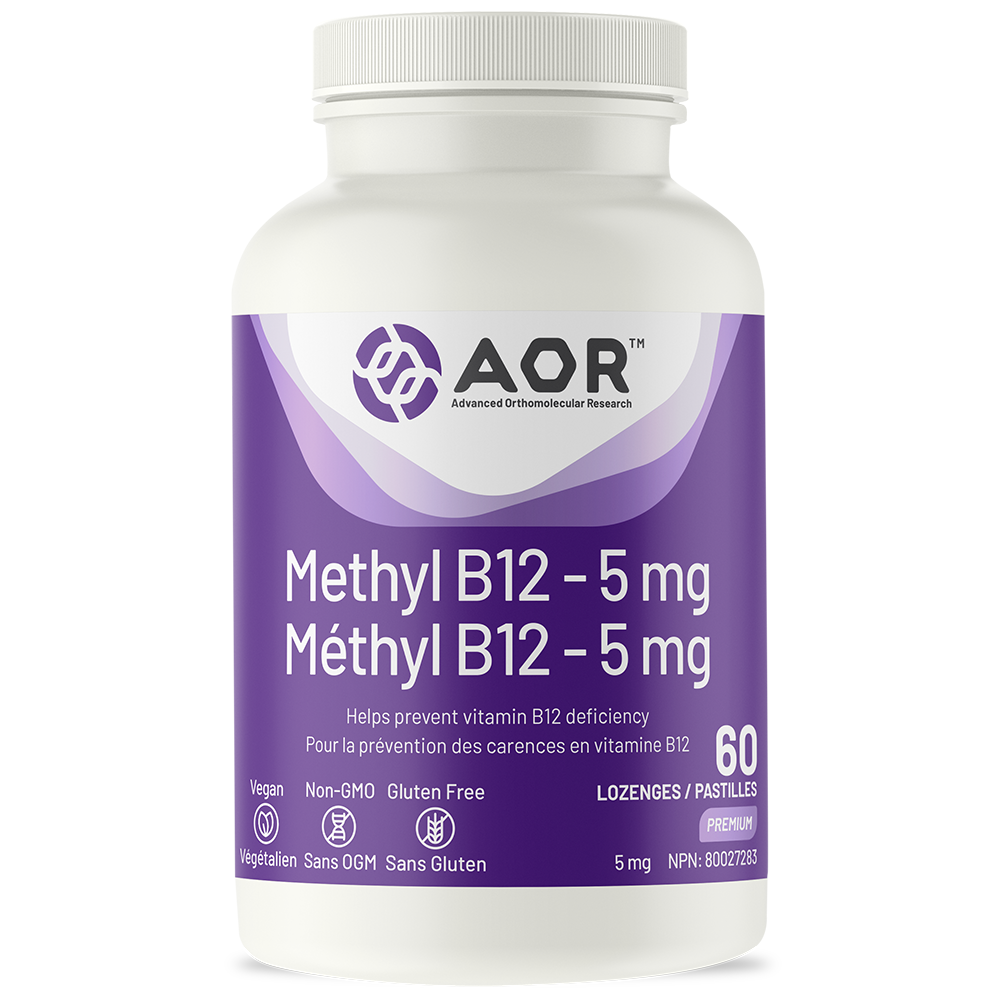 Methyl B12 - 5mg — Unytii - Suppléments et Produits Naturels