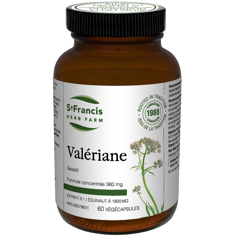 Valerian Vegicaps (5:1 Extract) — Unytii - Suppléments et Produits Naturels