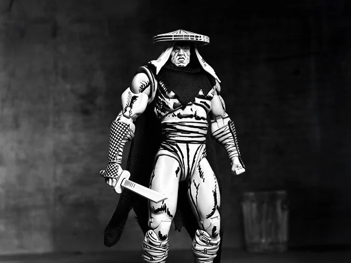 Les Tortues Ninja : Élite Assassin des Pieds (Variante Noir et Blanc des BD Mirage) Figurine d'action