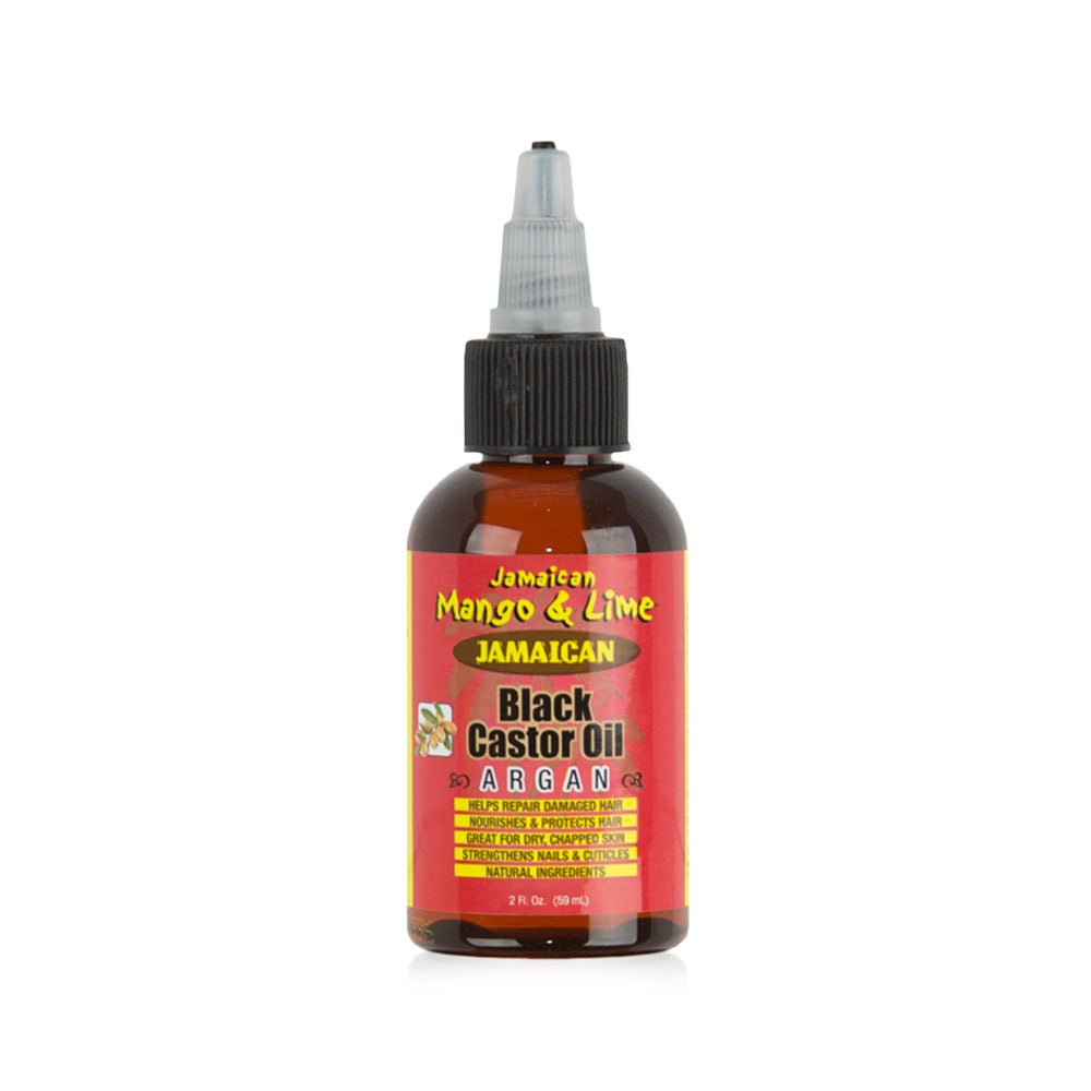 JAMAICAN MANGO & LIME HUILE DE RICIN NOIRE JBCO ARGAN 2 OZ