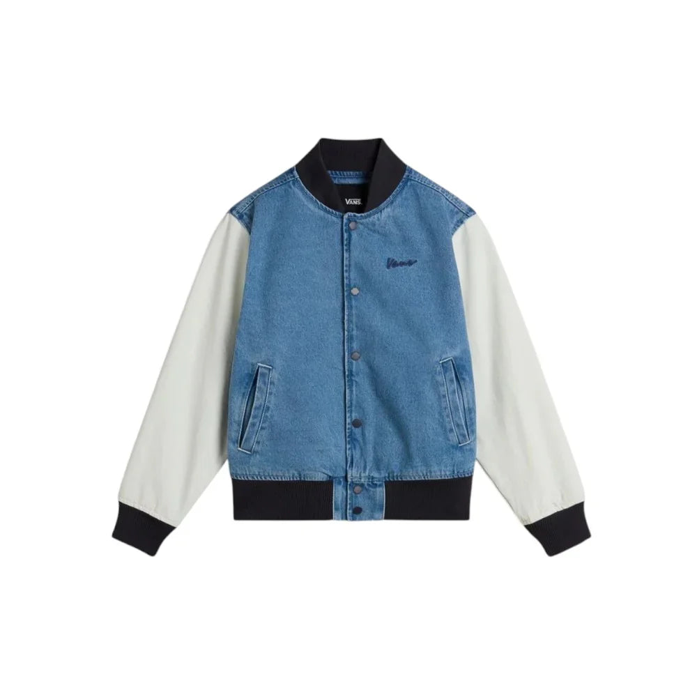 Vans 'Denim Baseball' Jacket - Stonewash Blue (KIDS)