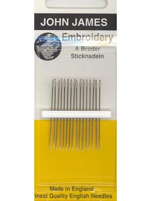 John James Hand Embroidery Needles — Cottage Quilting Ltd.