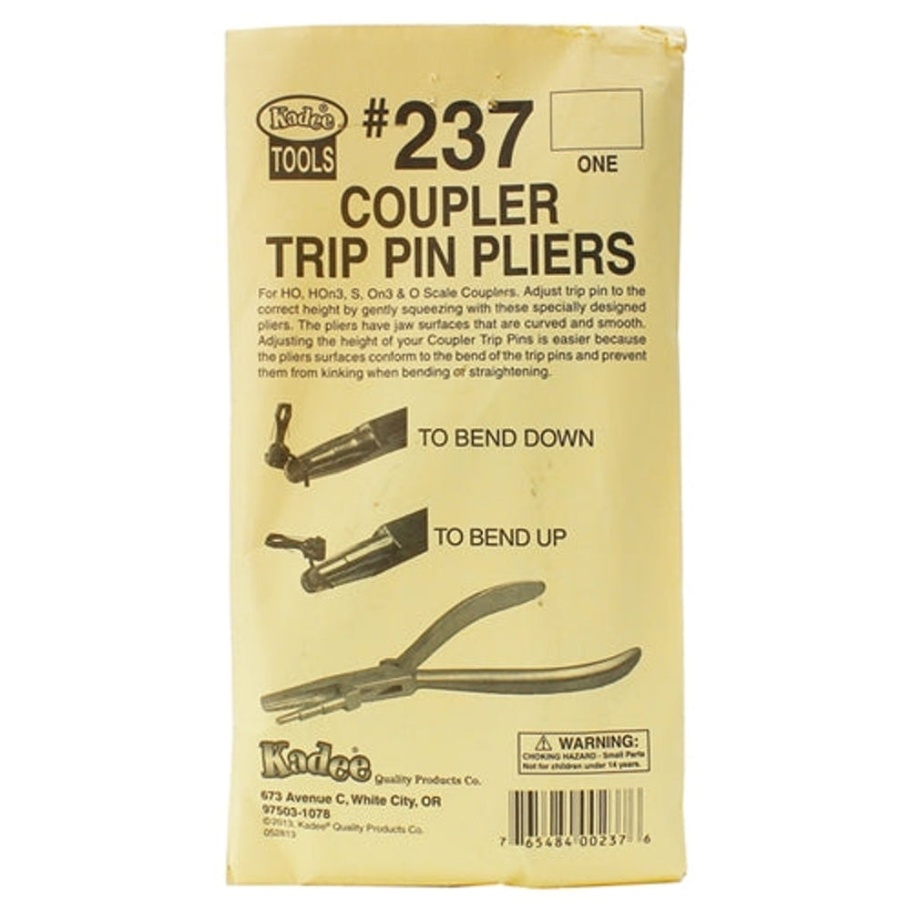 Pince à broche de coupleur Kadee #237 pour HO, HOn3 et On3