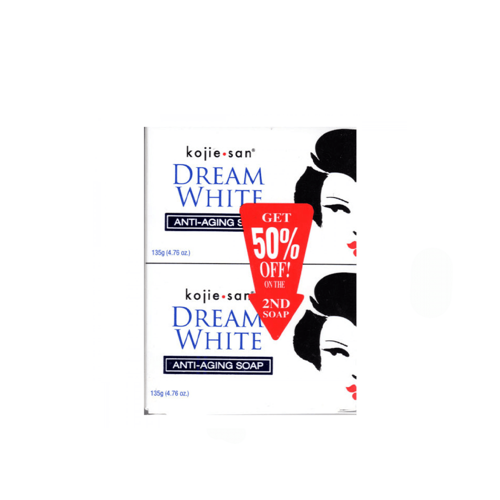 KOJIE SAN DREAM WHITE ANTI-AGING SOAP 2PK (135G) — Beautylicious Canada