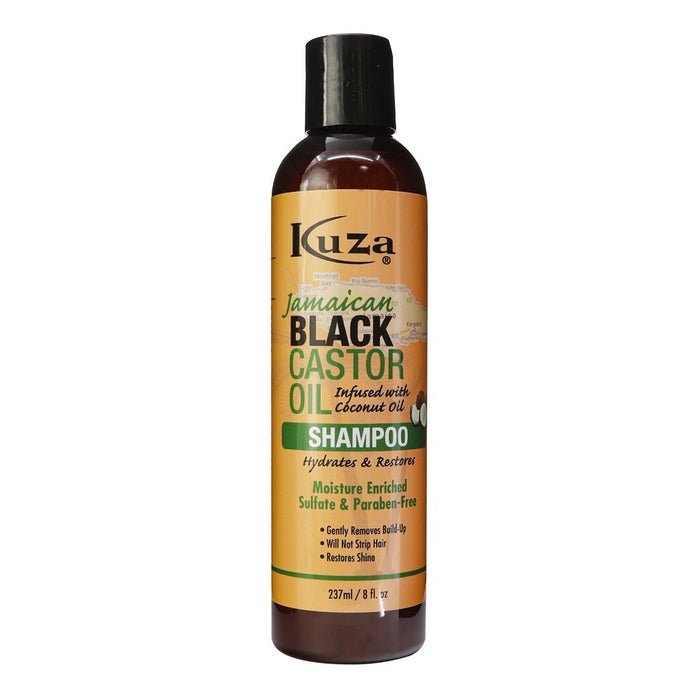 KUZA SHAMPOOING À L'HUILE DE RICIN NOIRE DE JAMAÏQUE 8