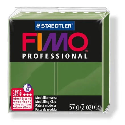 Staedtler-Mars - Modelling Clay Fimo Professional - Leaf green — Art Noise