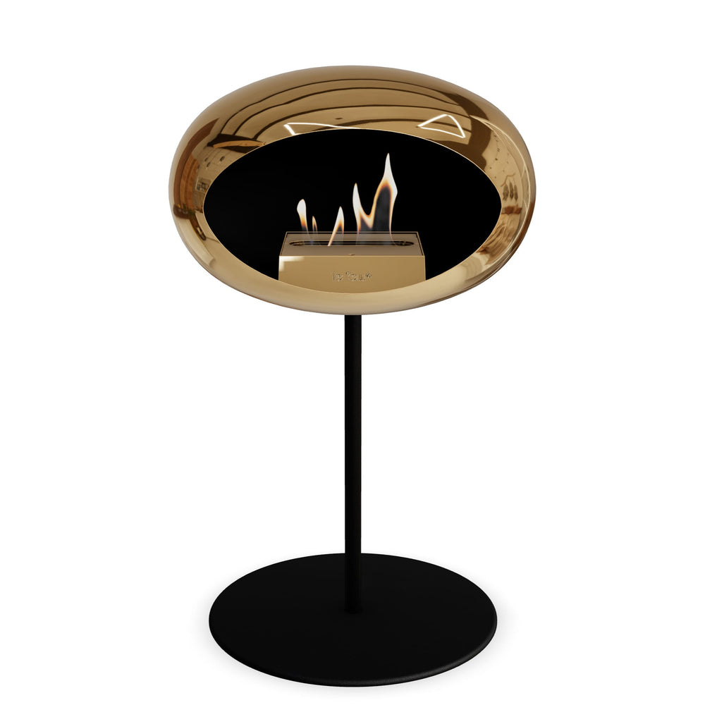 Le Feu Steel Low Dome <br>Or Rose Chromé
