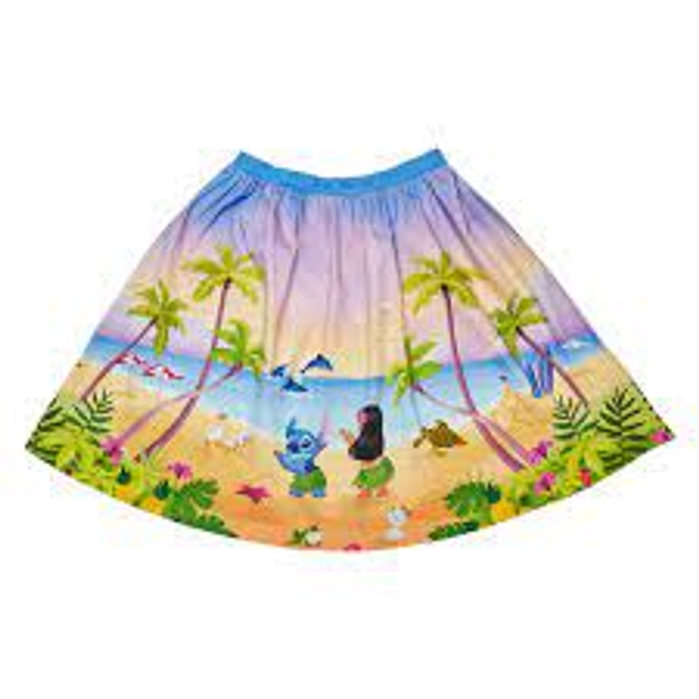 Loungefly - Lilo & Stitch Scène de plage Jupe sable