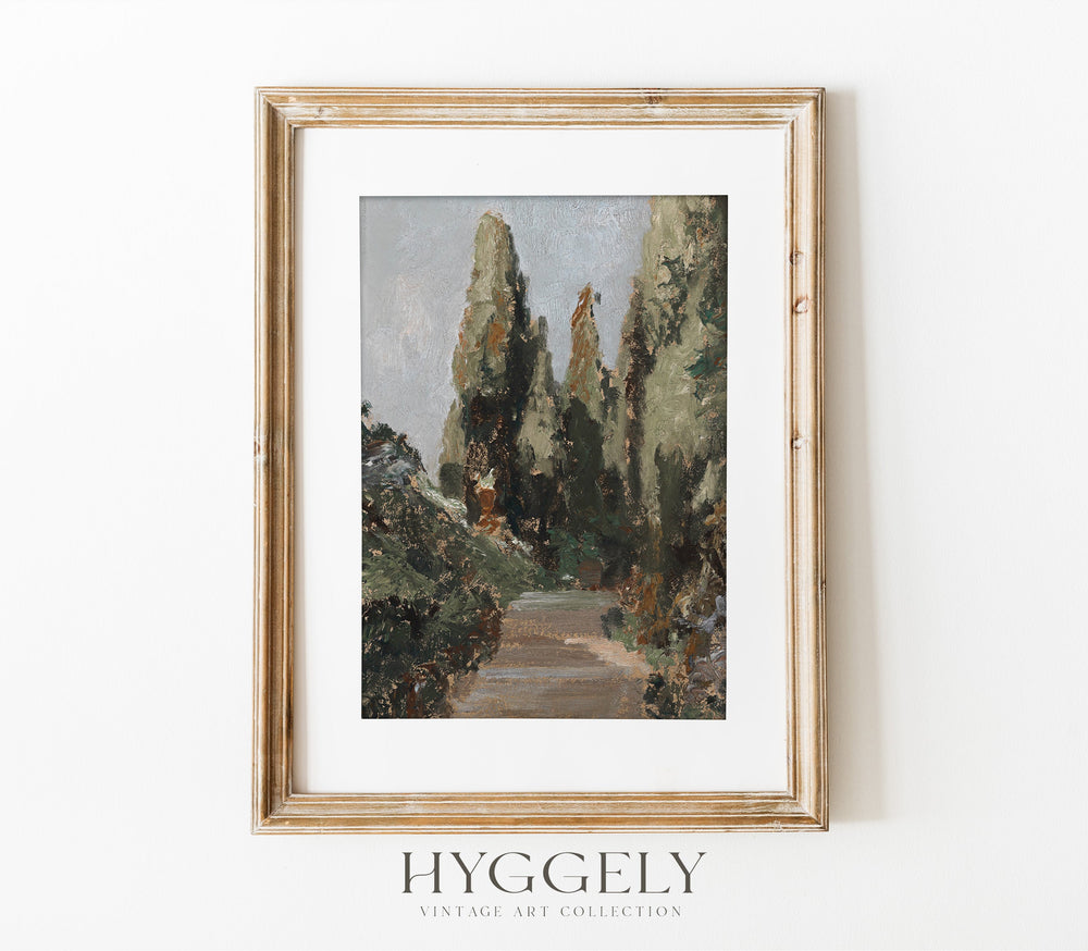 Impression d'art paysage vintage L0193