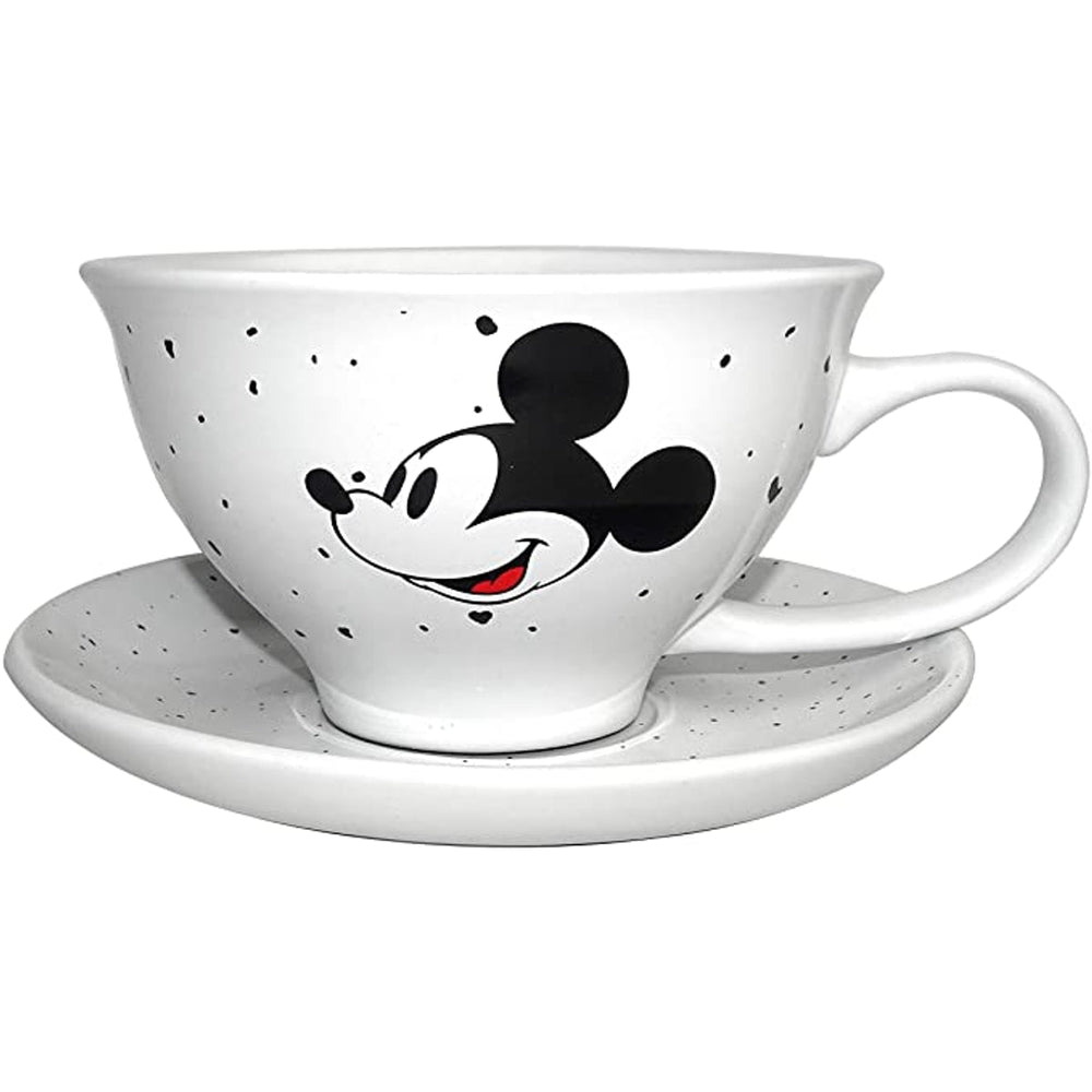Tasse et soucoupe classiques Mickey Mouse de 12 oz