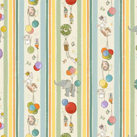 City Hoppers par Lisa Glanz - Rayures d'animaux flottants