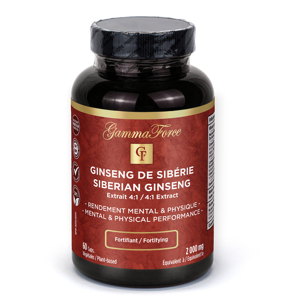Siberian Ginseng Extract — Unytii - Suppléments et Produits Naturels