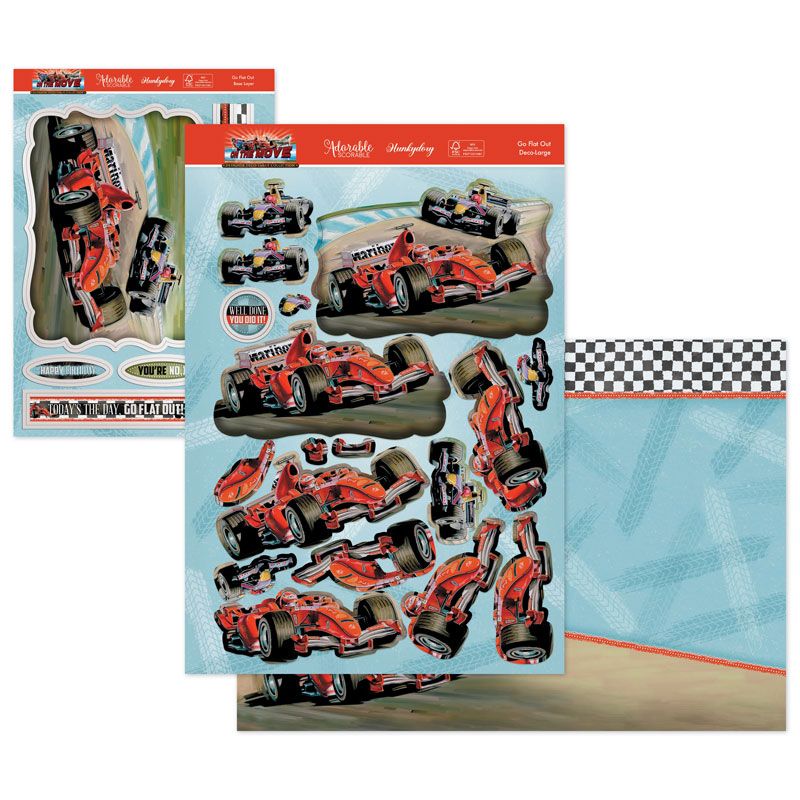 On The Move Deco-Large Set - Go Flat Out — Ecstasy Crafts
