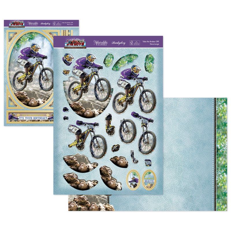 Kit Déco-Large En Route - Descendez Les Vélos !