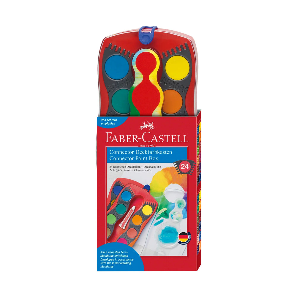 Faber-Castell - Boîte de Peinture Aquarelle Connector