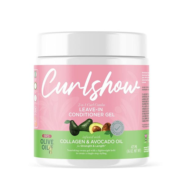 Gel Après-Shampoing Sans Rinçage ORS Olive Oil Curlshow 473 ml