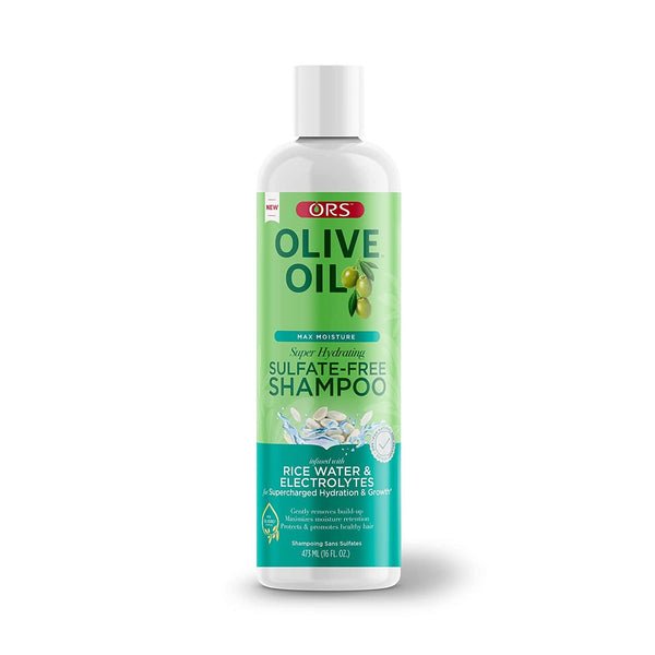 ORS HUILE D'OLIVE SHAMPOOING SUPER HYDRATANT SANS SULFATE 16OZ