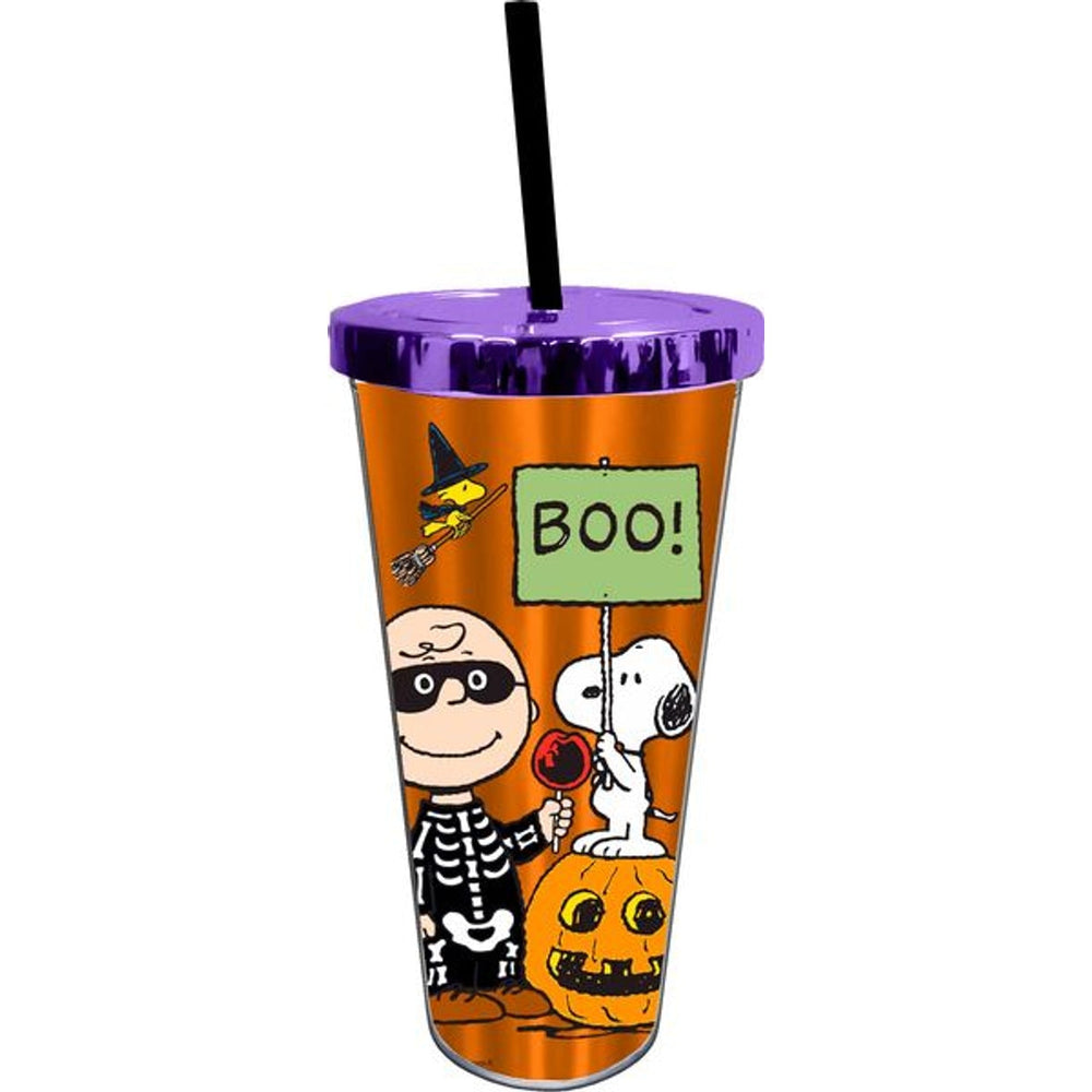 Gobelet Peanuts Halloween à fini métallique