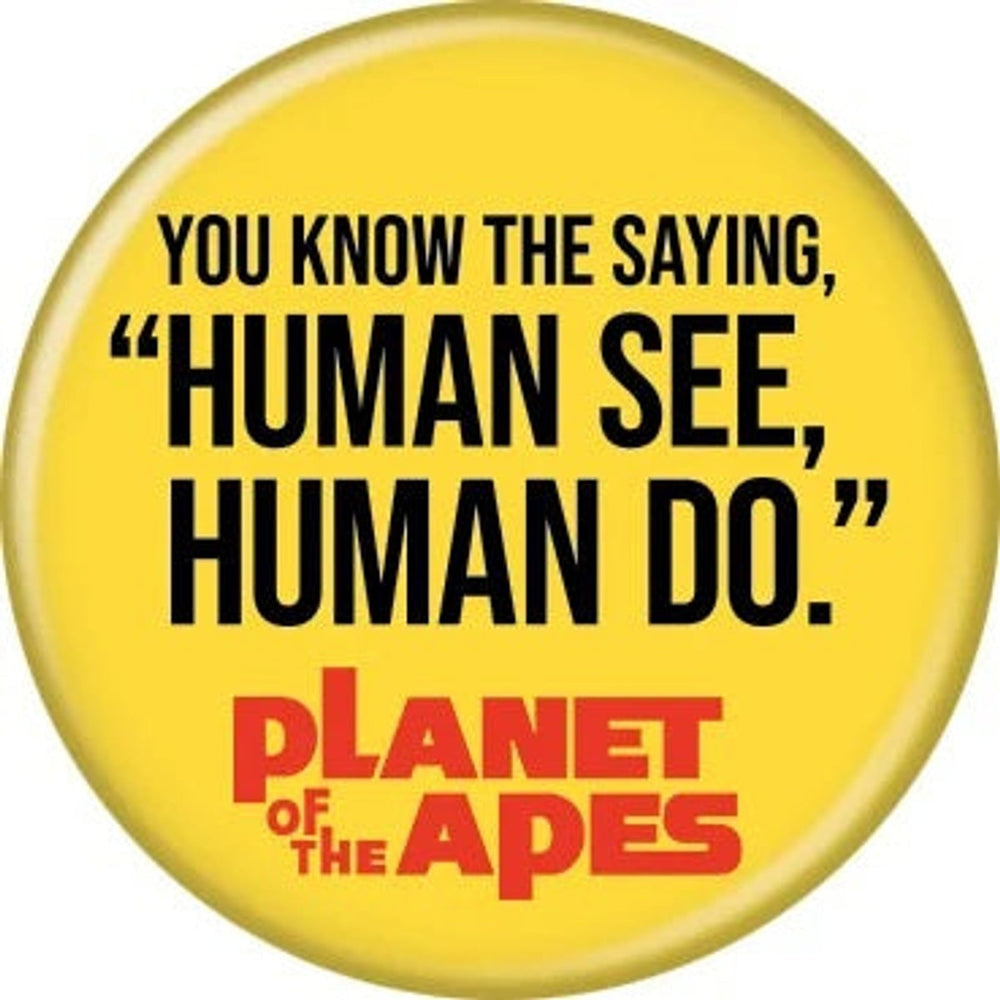 Bouton « Planet of the Apes : Humain voit, humain fait »