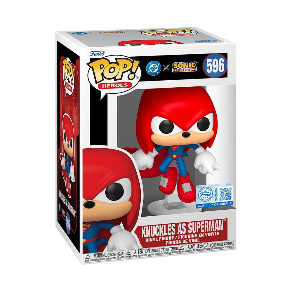 POP! DC x Sonic - Knuckles en Superman