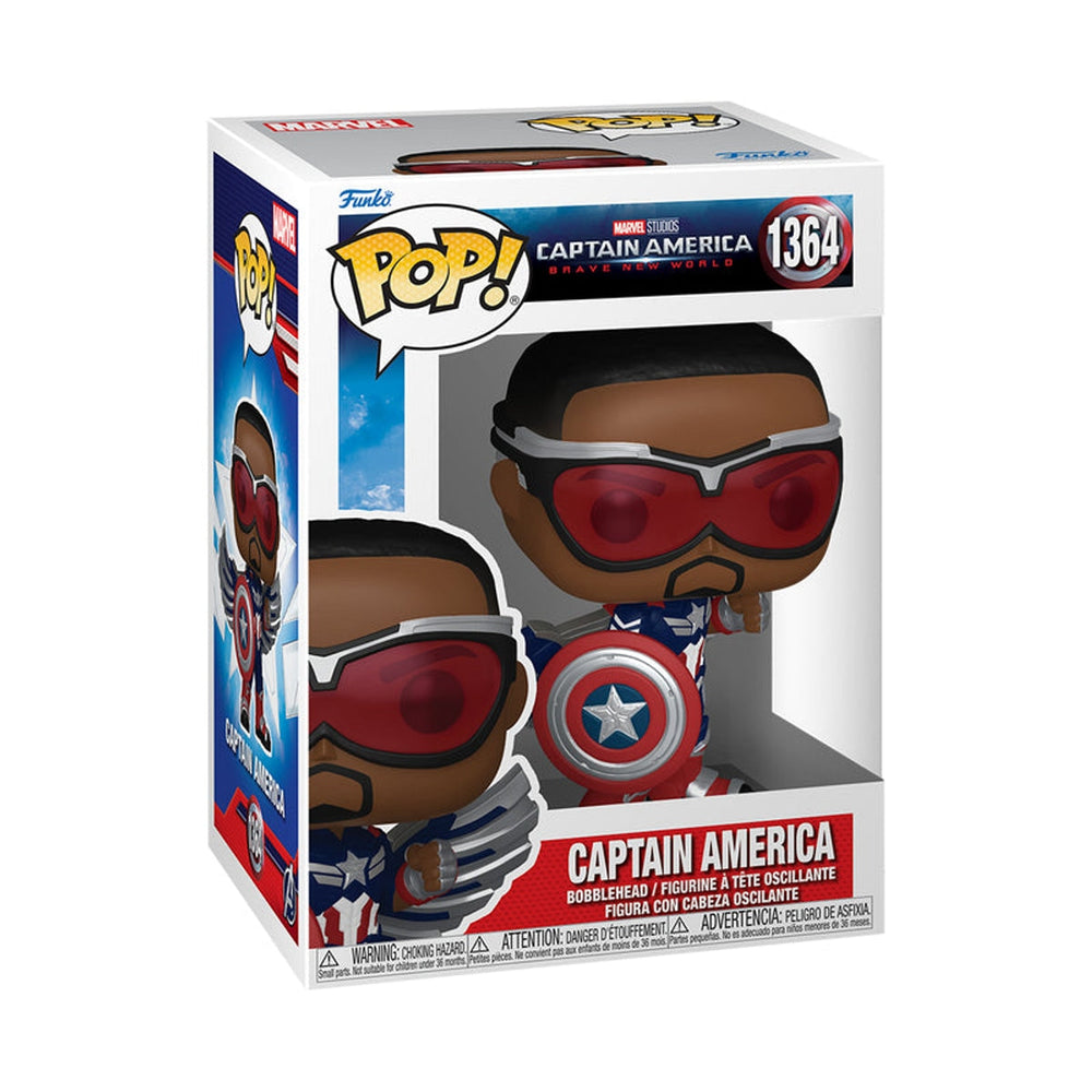 POP! Marvel Captain America : Nouveau Monde - Captain America (Sam Wilson)