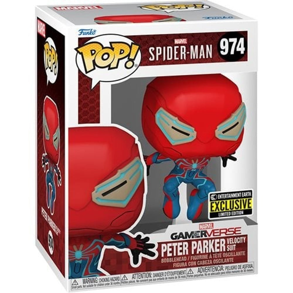 POP! Peter Parker Costume Vélocité (Exclusivité EE)
