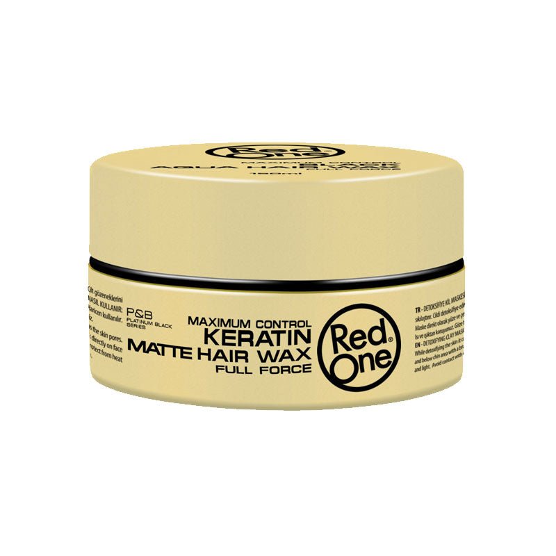 RED ONE KERATIN MATTE HAIR WAX 5OZ