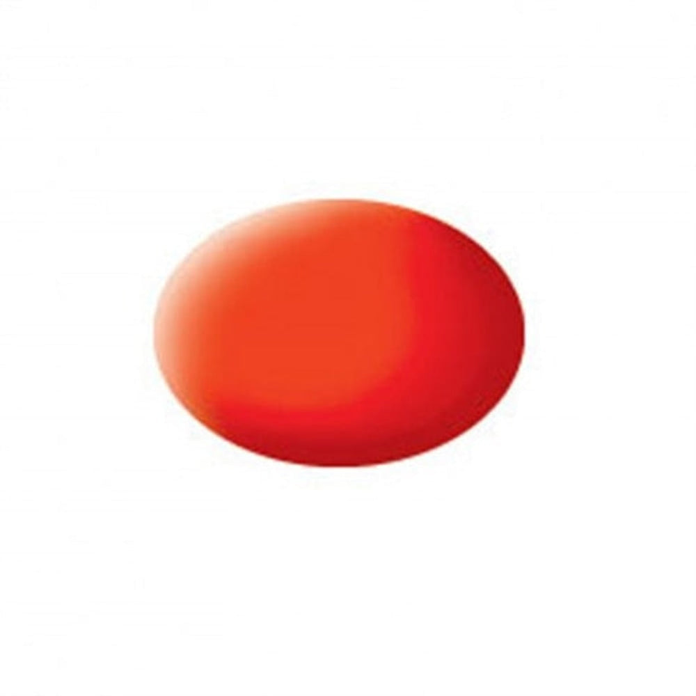 Revell 36125 Aqua Luminous Orange Mat 18ml NIB