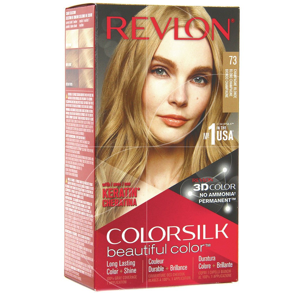 REVLON COLOR SILK BEAUTIFUL COLOR - 73 BLOND CHAMPAGNE