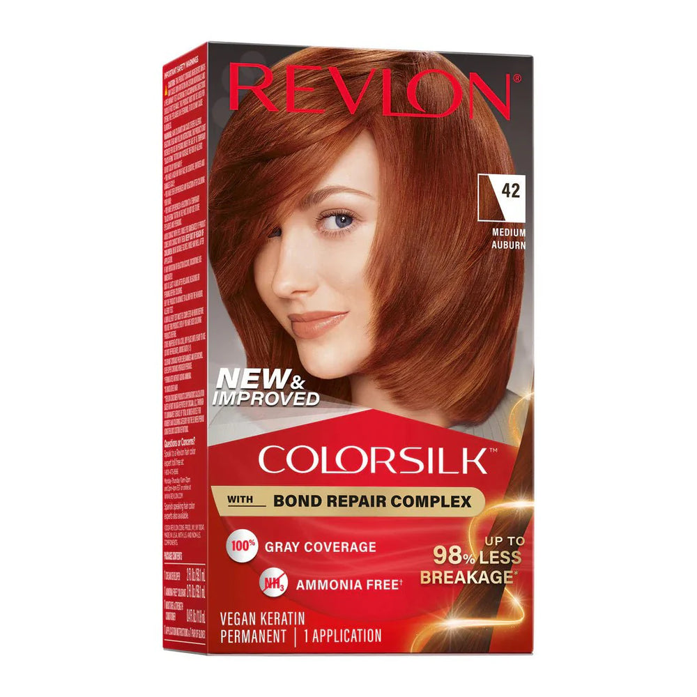 REVLON COLOR SILK BEAUTIFUL COLOR - 42 CHÂTAIN CLAIR AUBURN