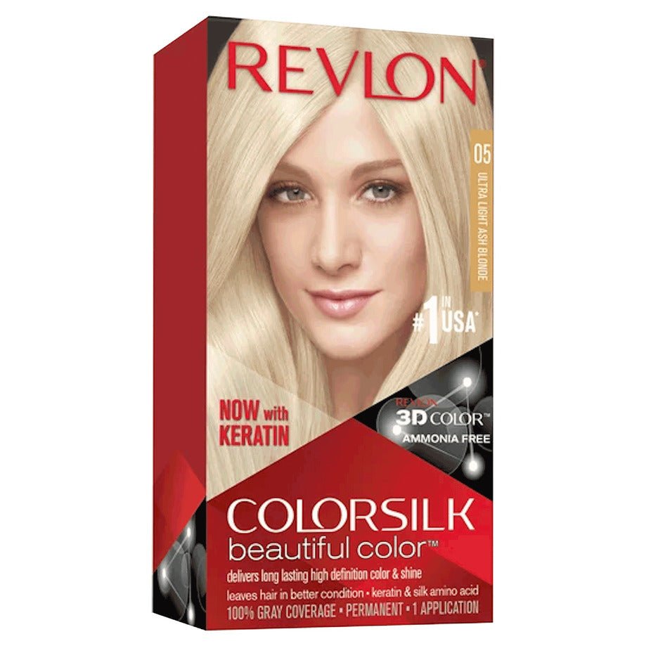 REVLON COLORSILK BEAUTIFUL COLOR - 05 ULTRA LIGHT ASH BLONDE