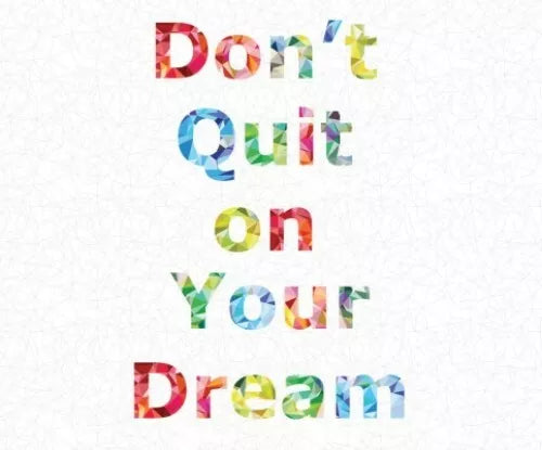 Never Give Up Panel — Cottage Quilting Ltd.