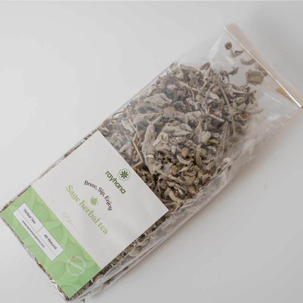 Tisane à la sauge – Feuilles coupées en vrac par Rayhana